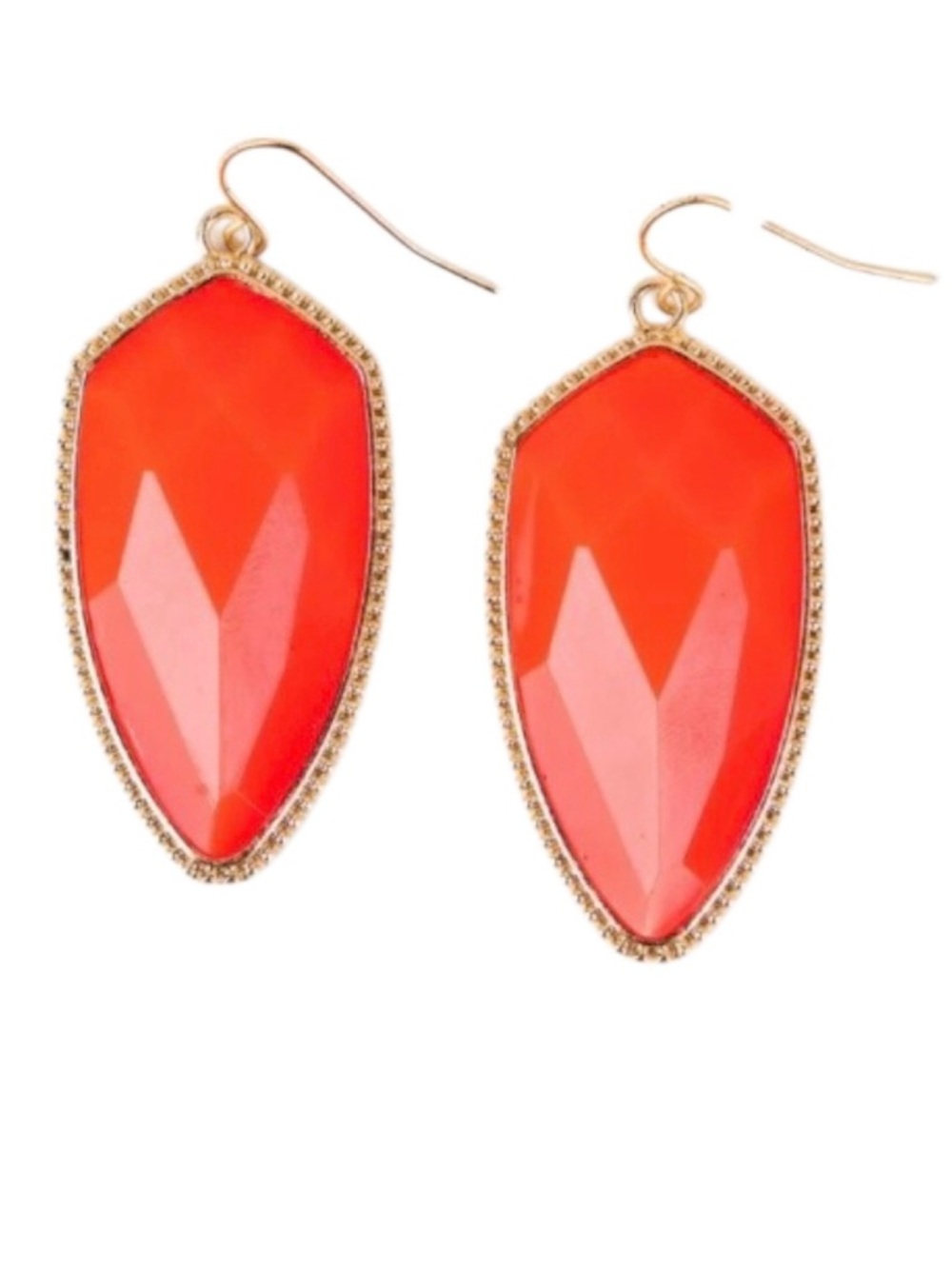 No. 3 Miara Coral Petal Earrings (NWT)